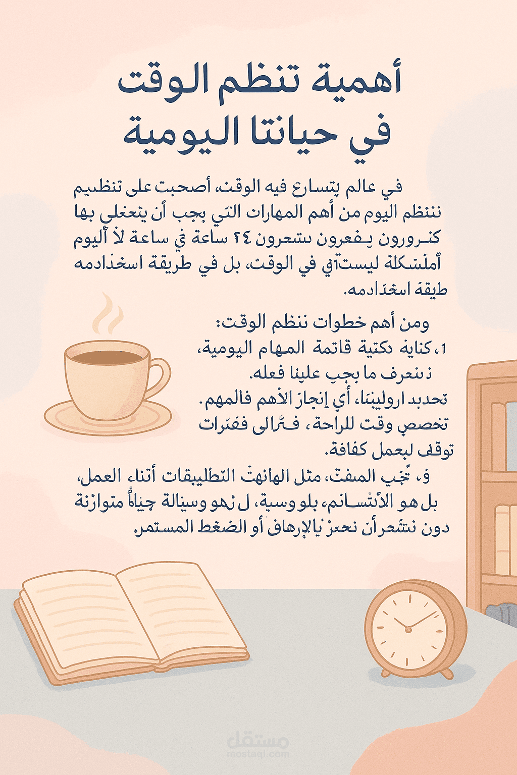 تنظيم الوقت