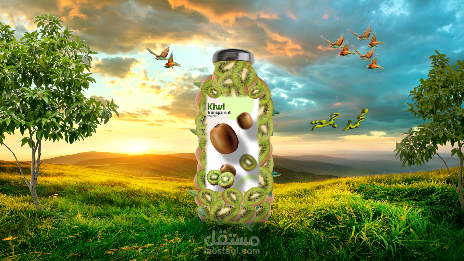 نقاء الطبيعة في زجاجة