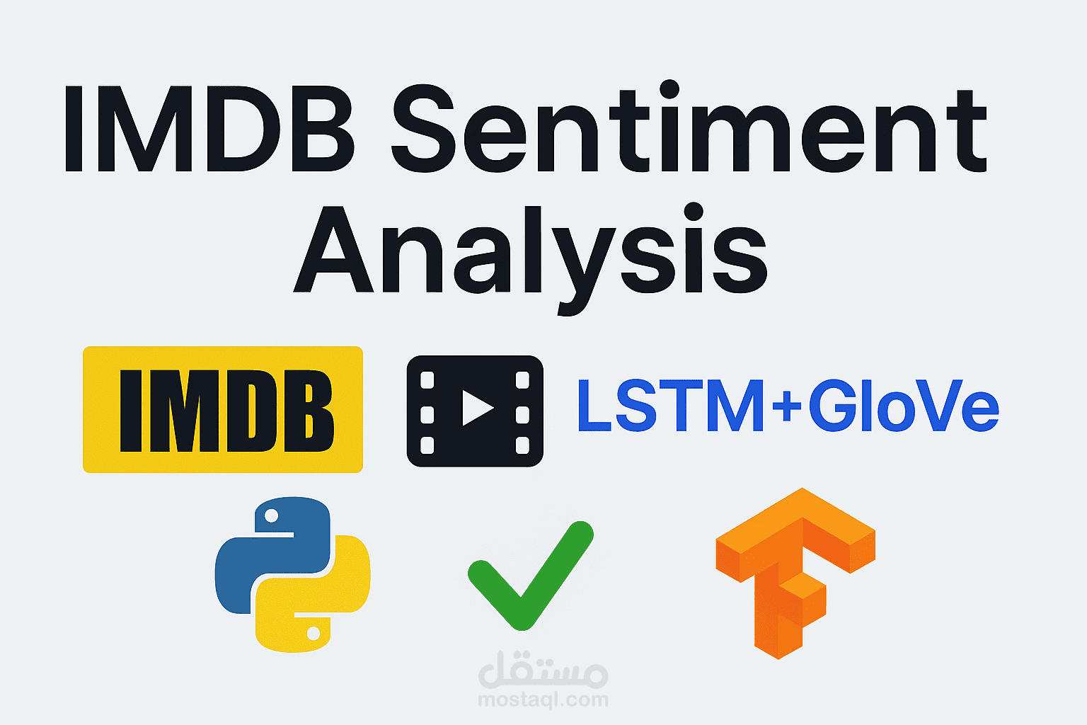 IMDB Sentiment Analysis باستخدام LSTM و GloVe