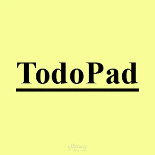 TodoPad application