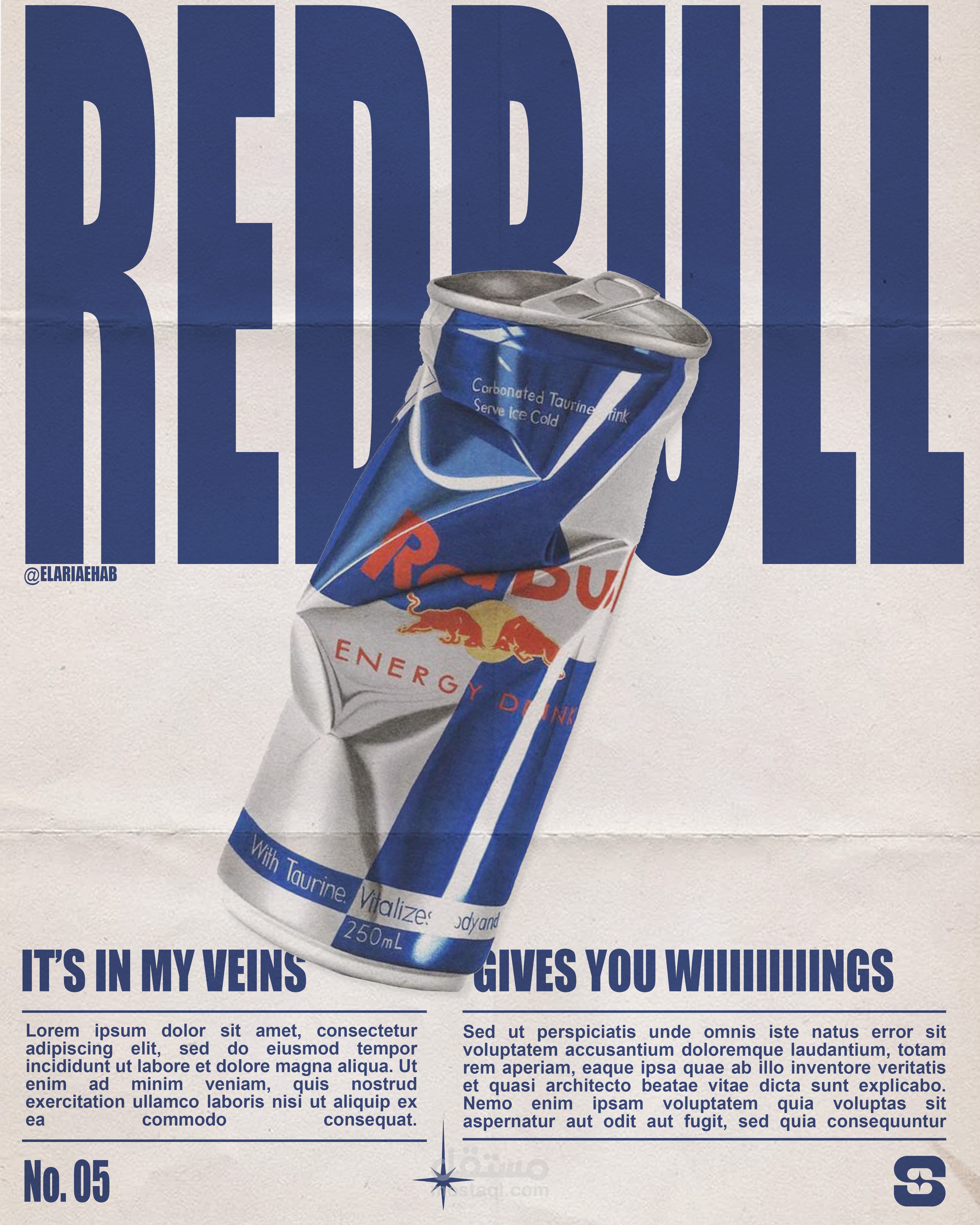 Red bull poster
