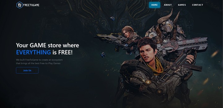 Free to Game – منصة استكشاف ألعاب مجانية بتقنيات بسيطة وأداء قوي