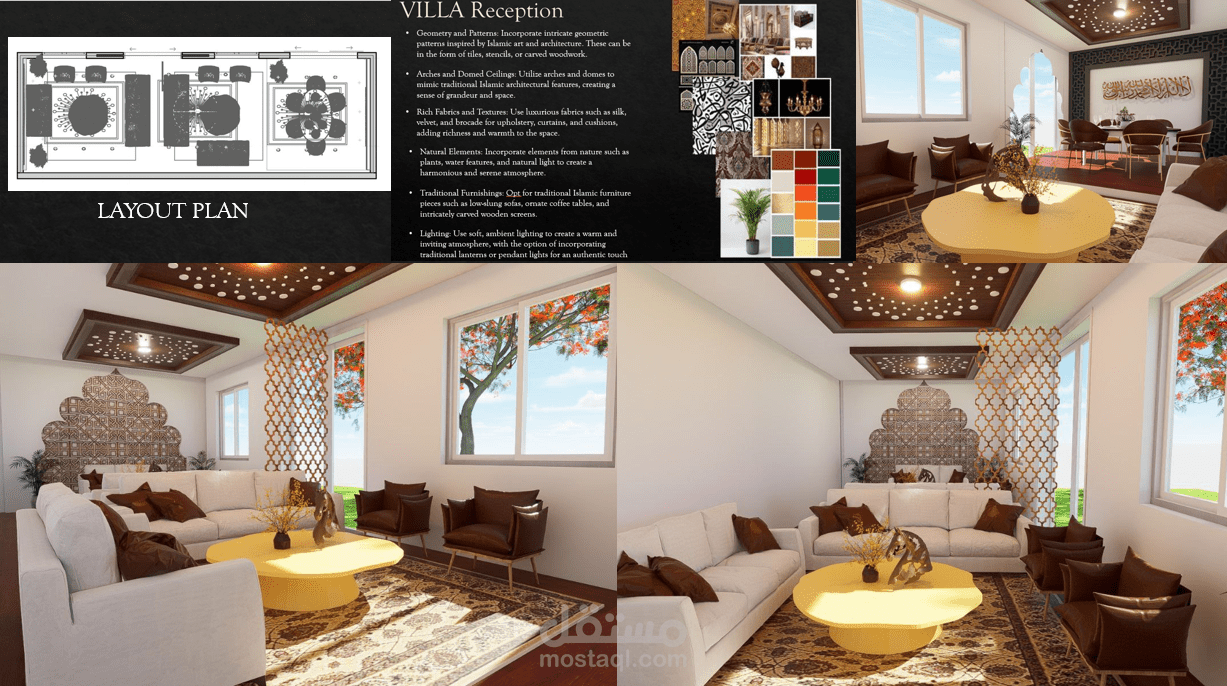 Villa recaption Frome semester tow