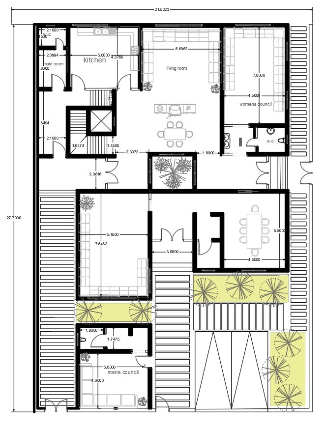 AutoCAD plan