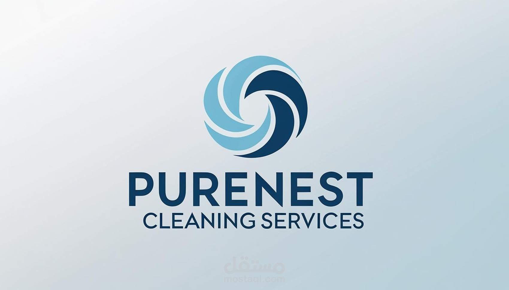تصميم شعار  احترافي لشركة PureNest Cleaning Services