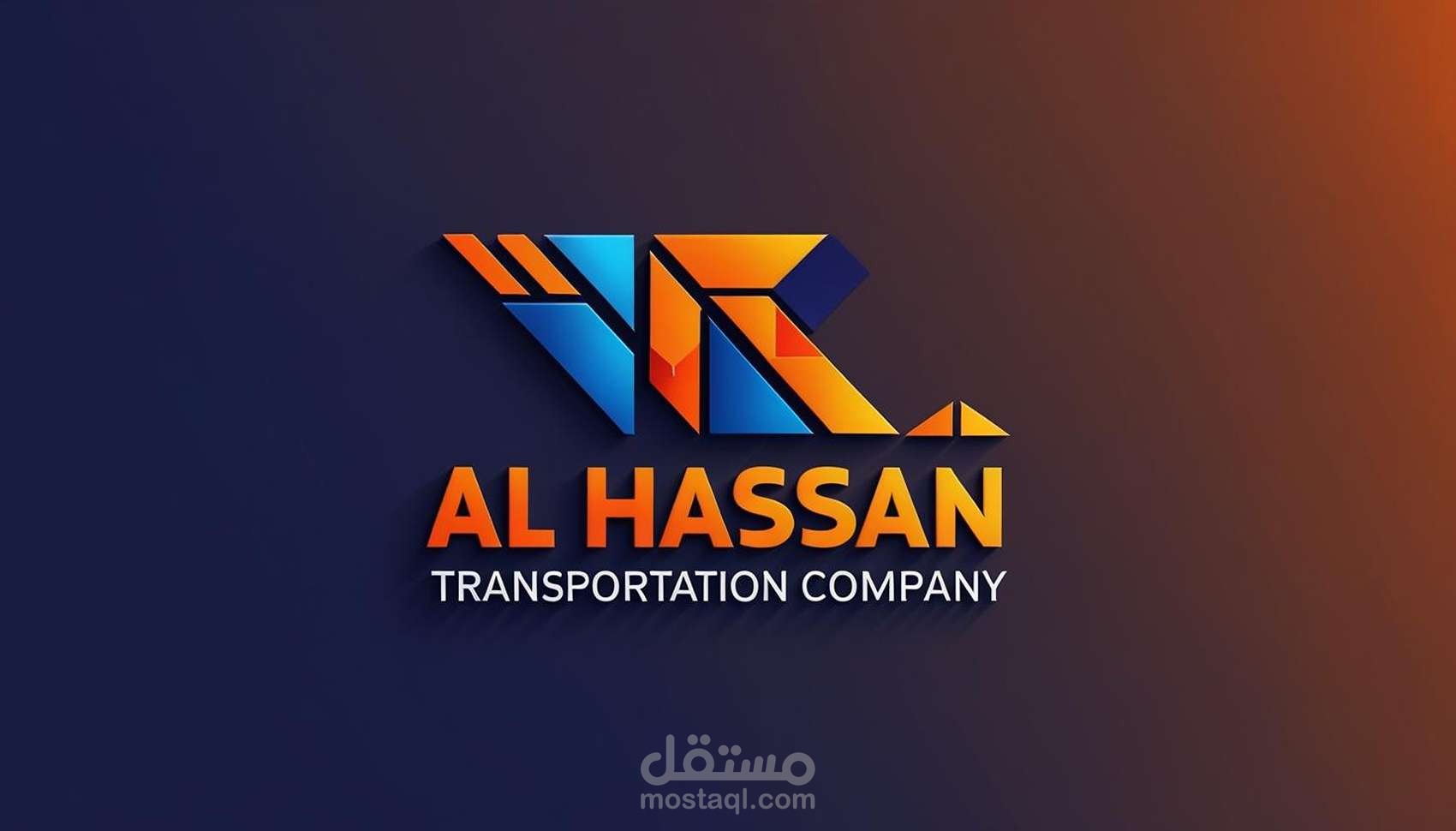 تصميم شعار خاص بشركة AL HASSAN Transportation Company