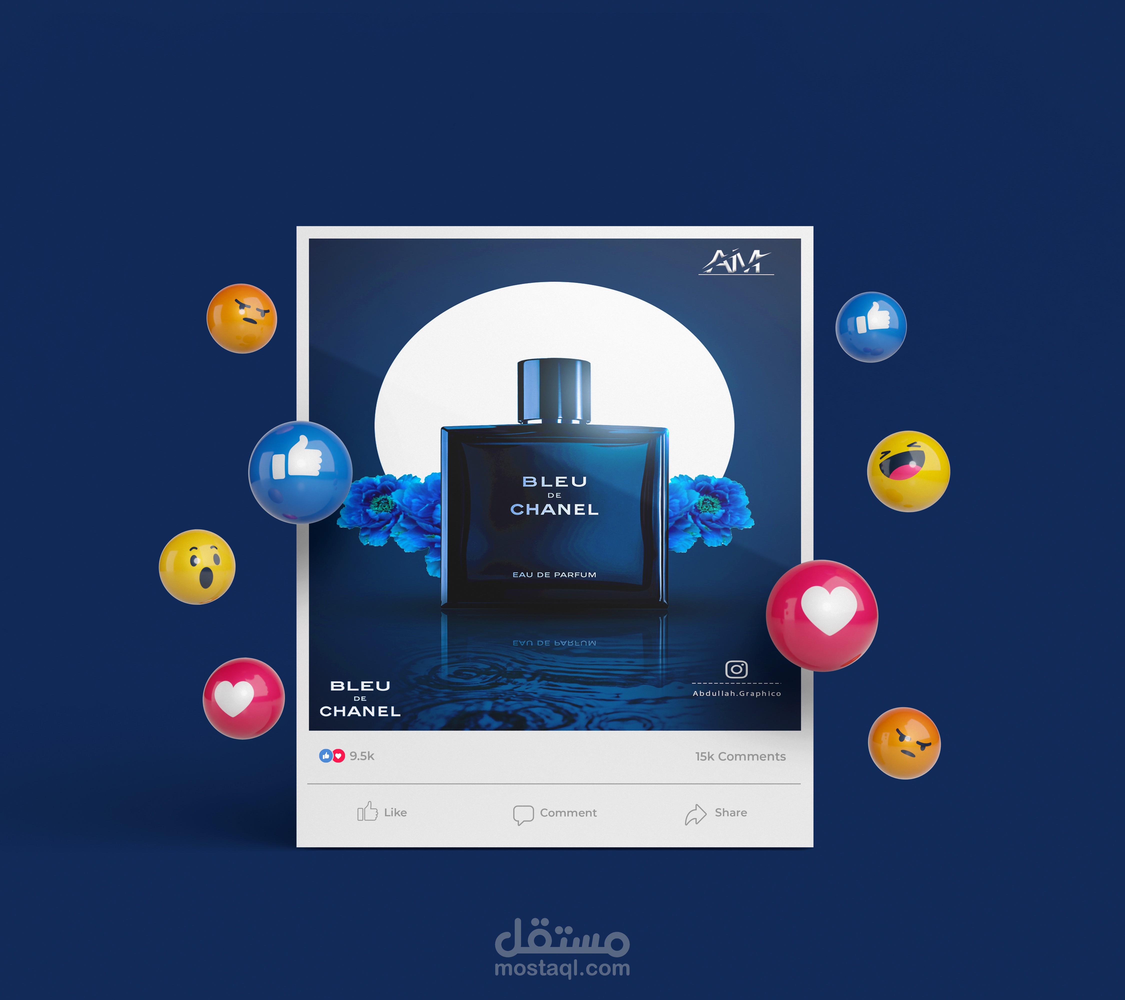 مصمم جرافيك , تصميم سوشيال ميديا