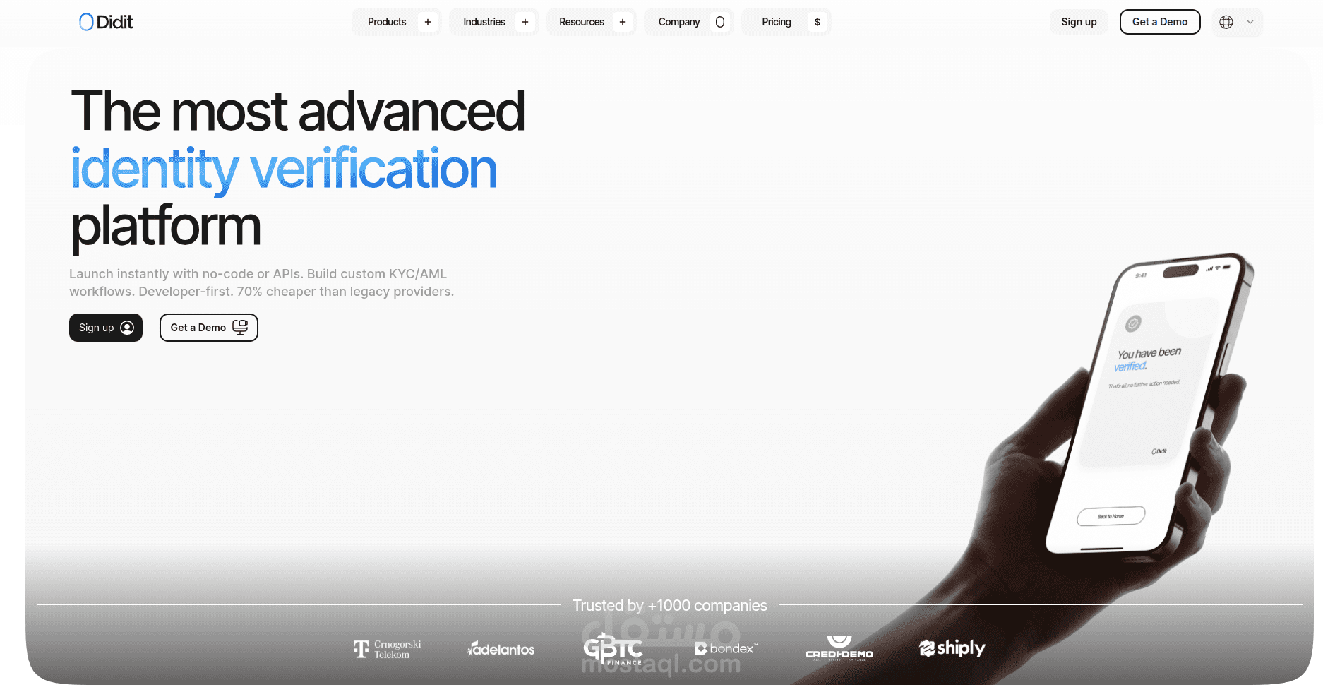 Didit – Decentralized Digital Identity Platform