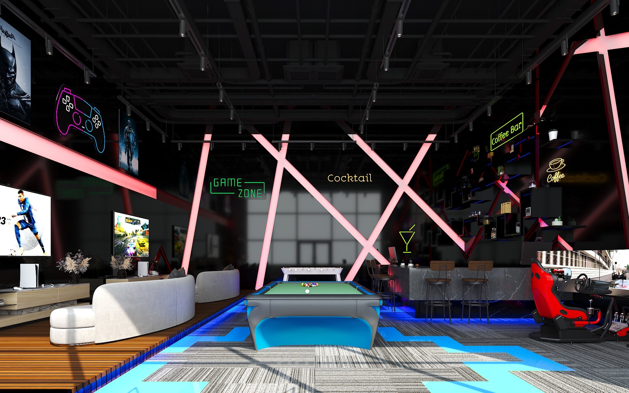 Gaming Cafe