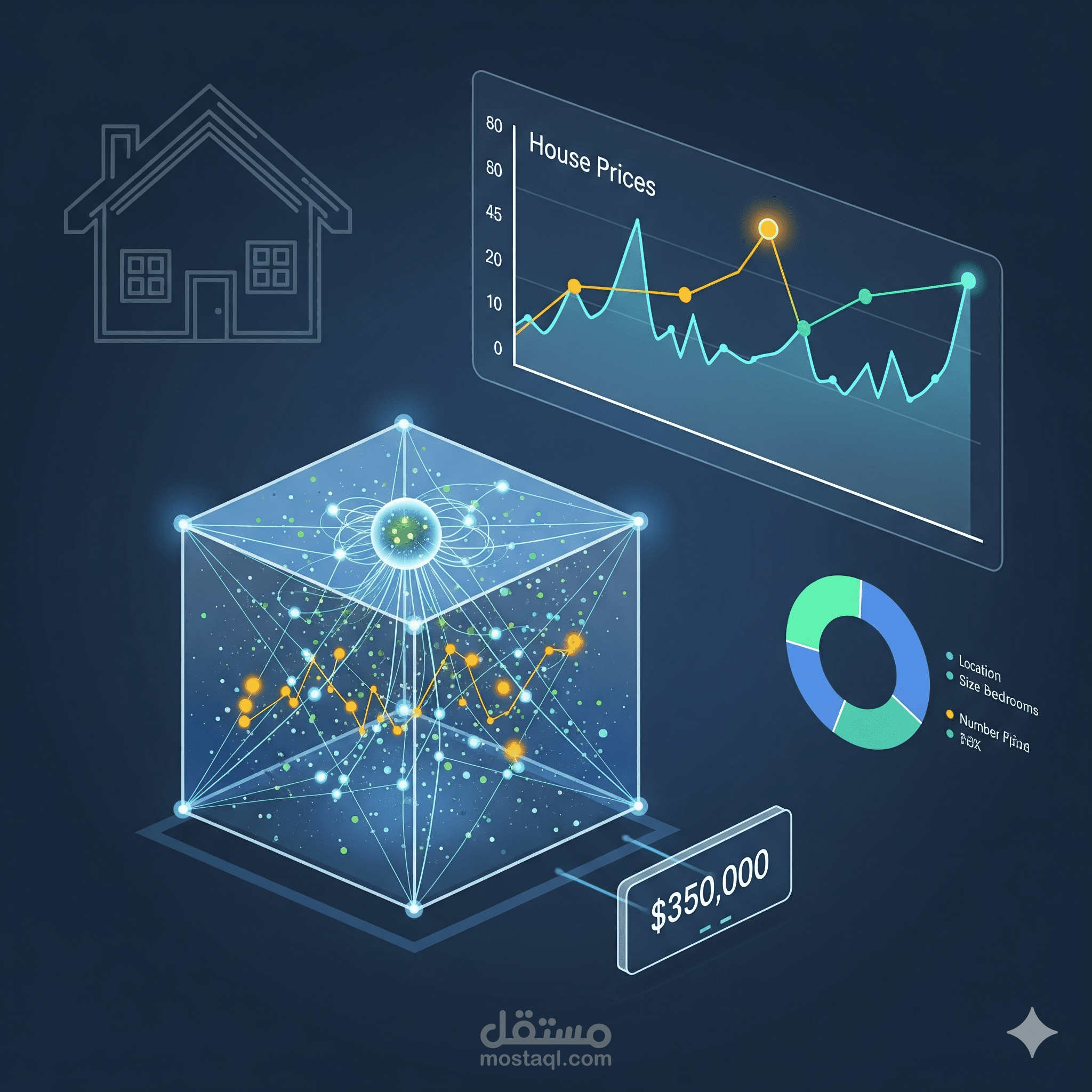 توقع أسعار المنازل باستخدام Machine Learning