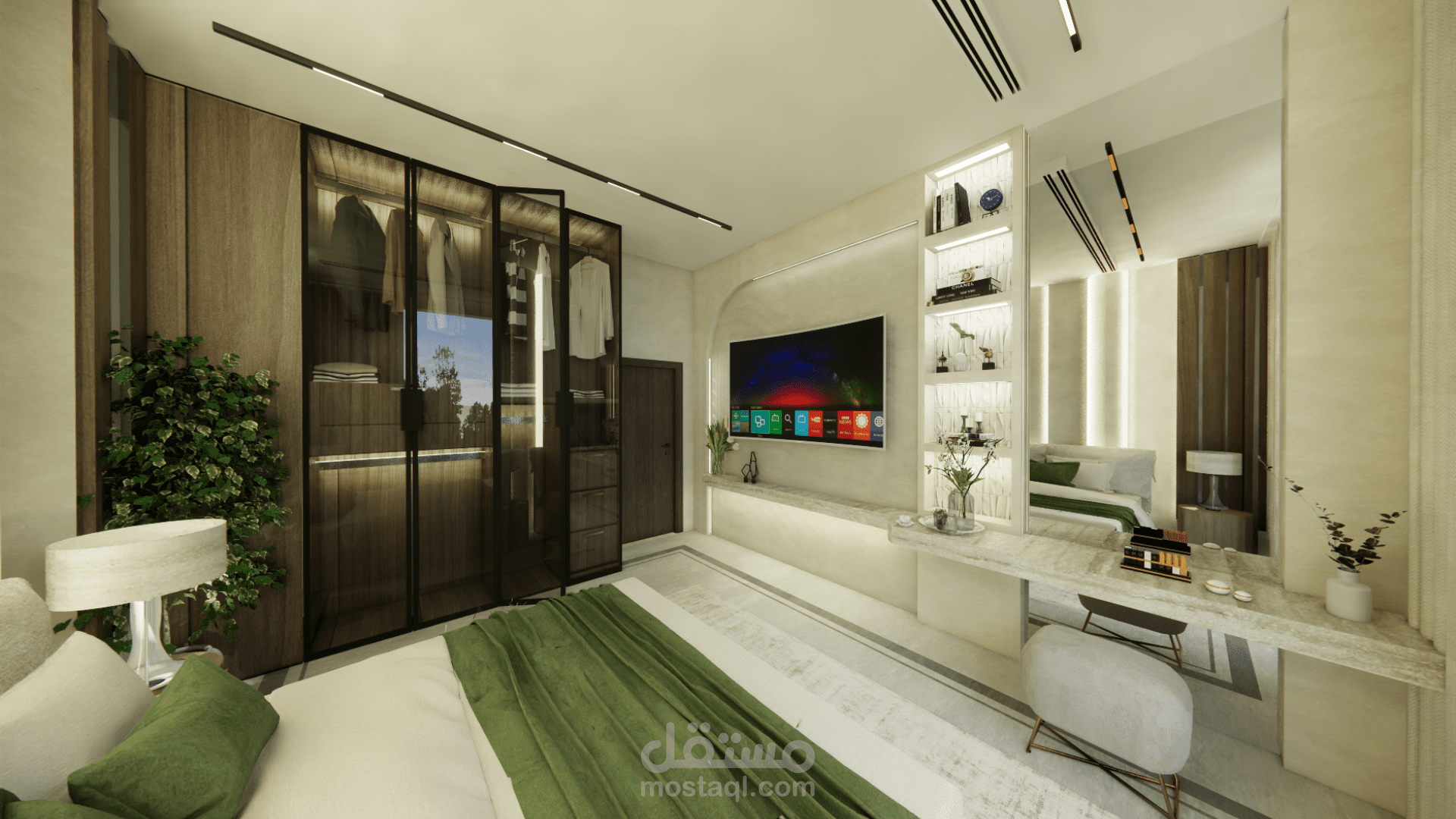 توزيع مخطط موتيل+تصميم غرفة فندقيه