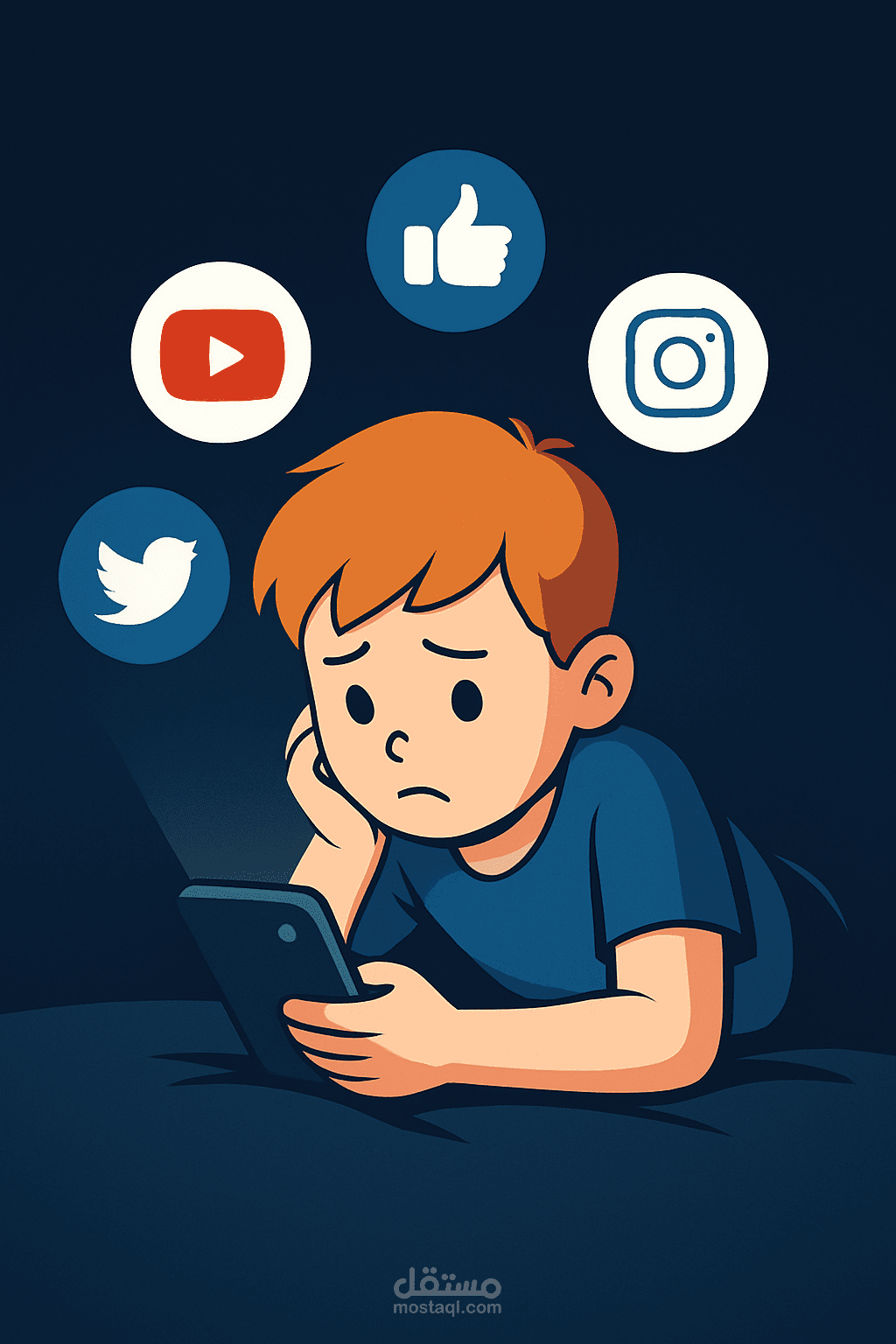 تأثير السوشيال ميديا على تربية الأطفال