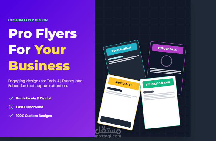 Creative Poster & Flyer Designer | Eye-Catching Visuals That Stand Out