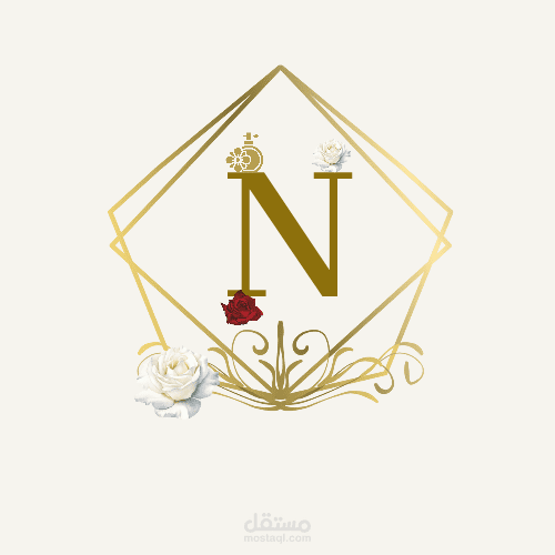 تصميم شعار فاخر لعلامة عطور – Nafas Parfum