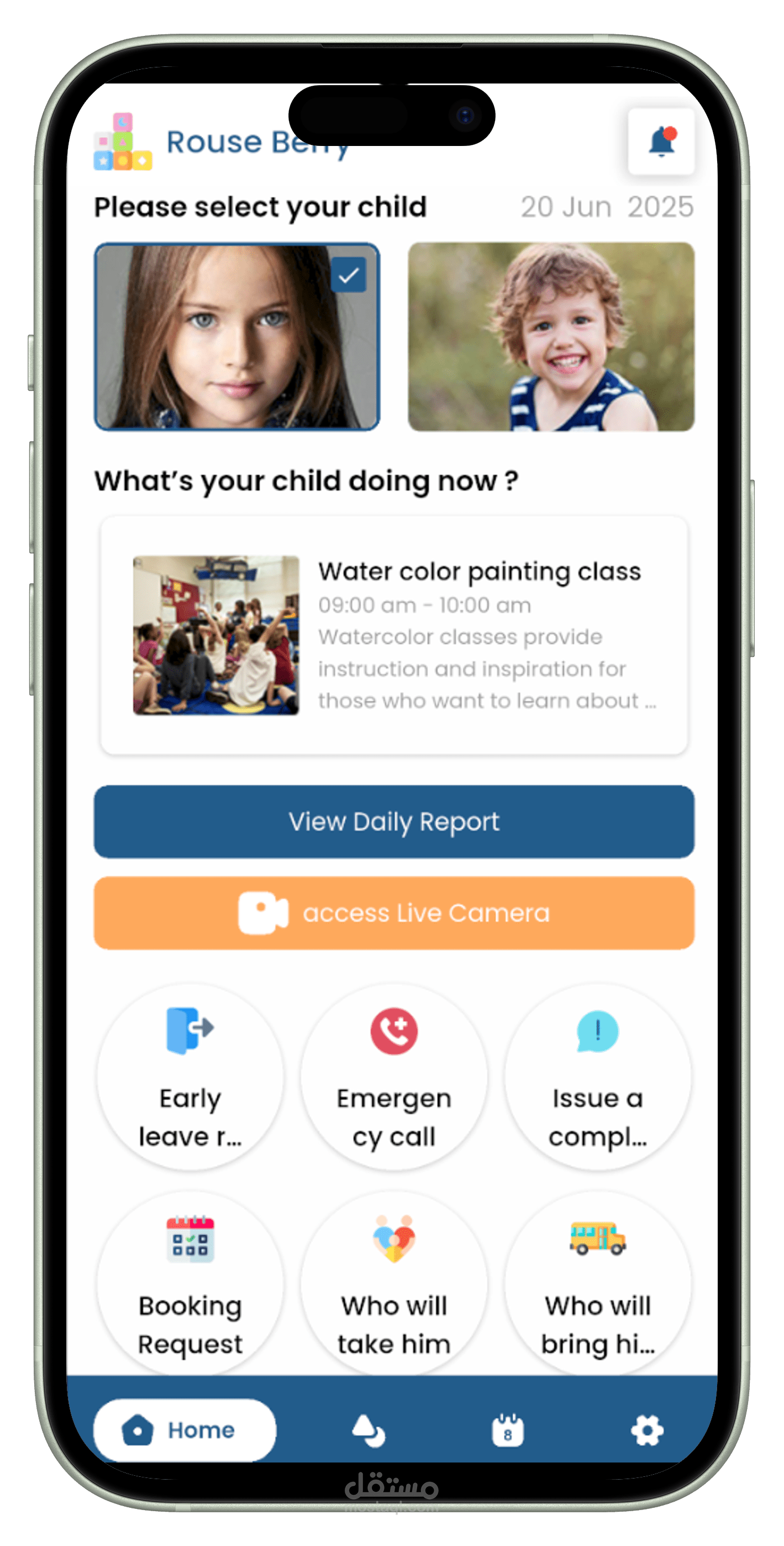 Nursery App – Managing Kids & Attendance for Kindergarten