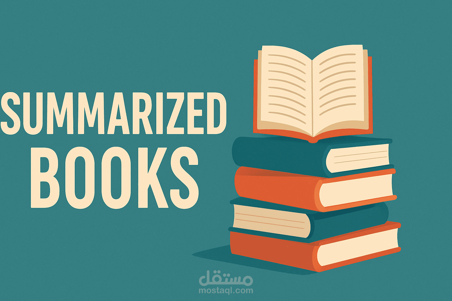 تلخيص كتب ومقالات بأسلوب منظم باحترافية