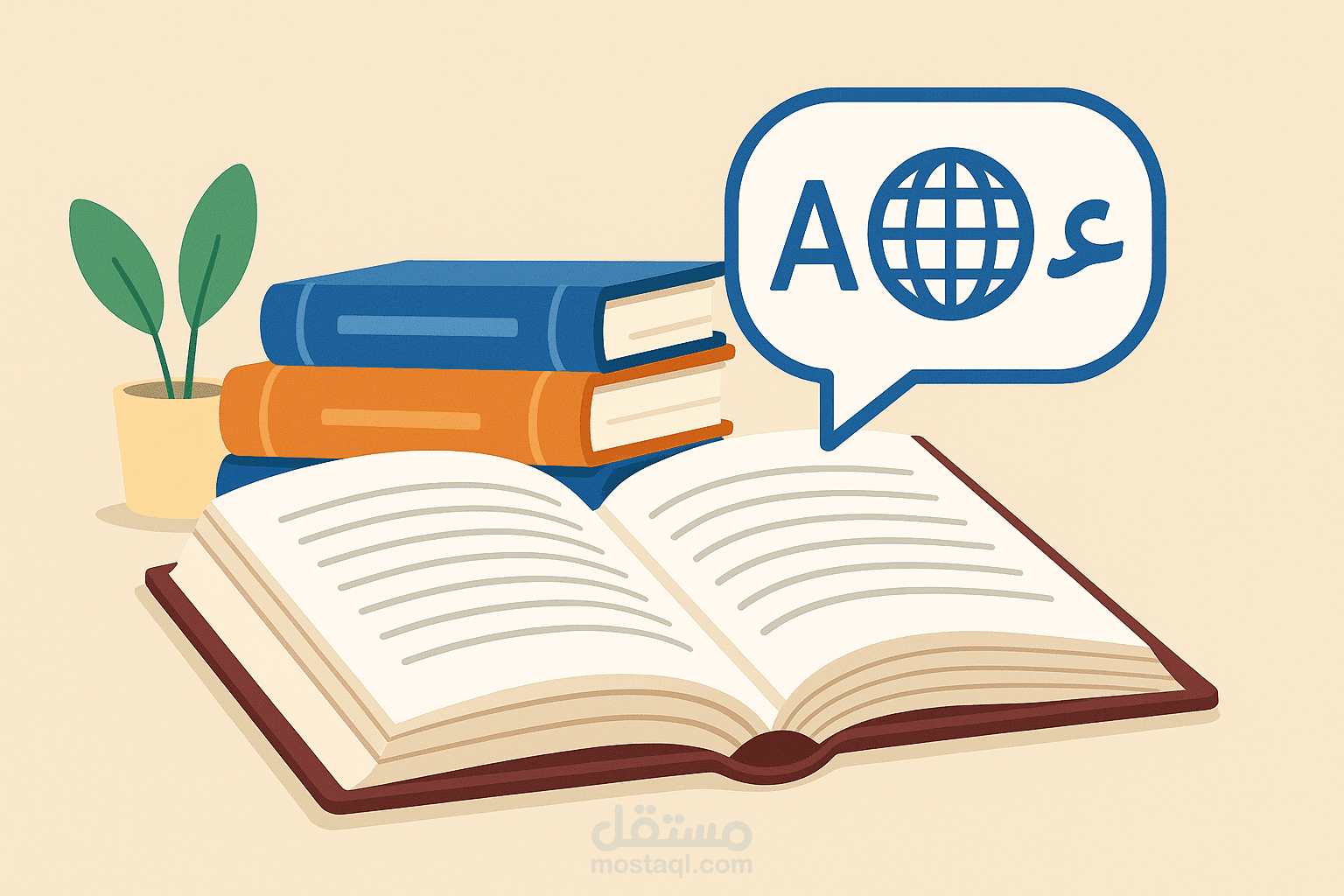 ترجمة احترافية من الإنجليزية إلى العربية والعكس بدقة