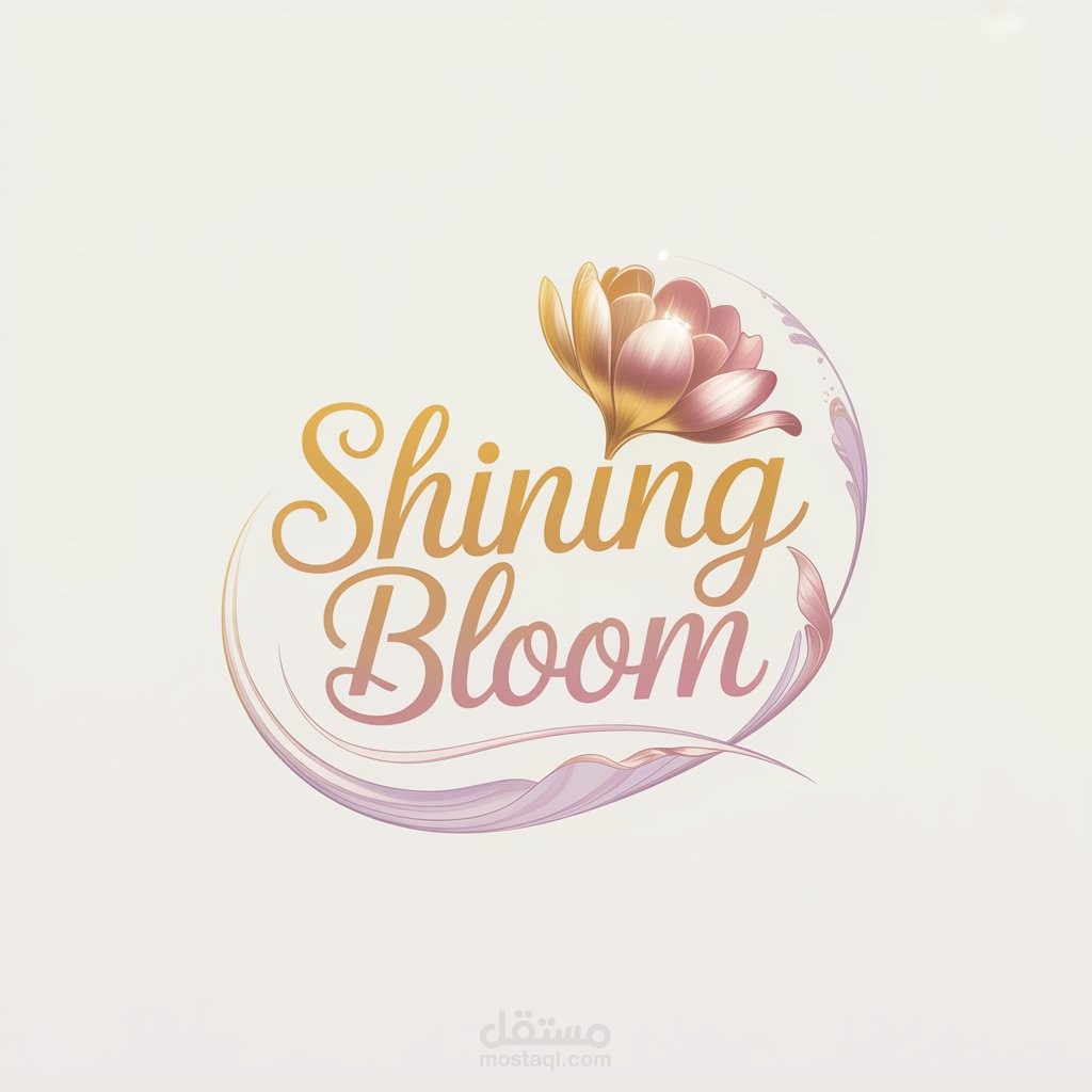 تصميم هوية بصرية شخصية: Shining Bloom - مصممة جرافيك