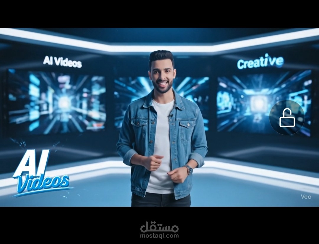 فيديو لشاب متحمس للعمل