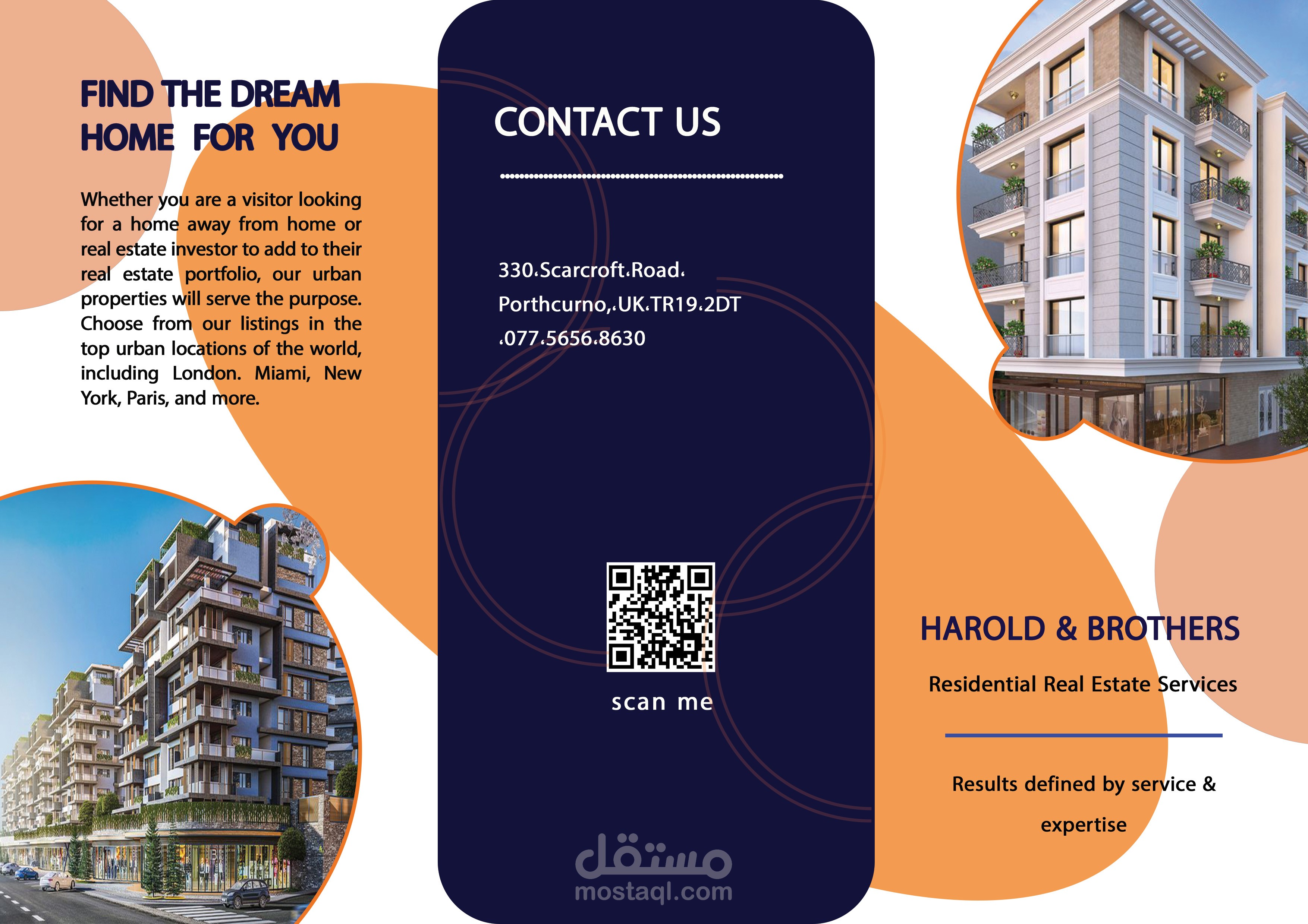 Brochure لشركة عقارات