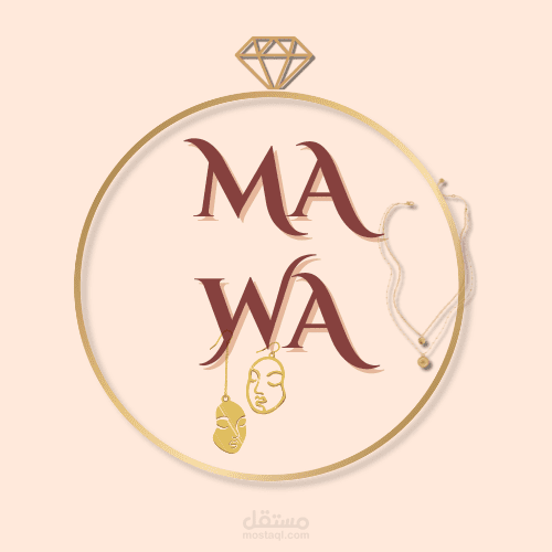 ."Elegant Logo Design for Jewelry Brand "Mawa