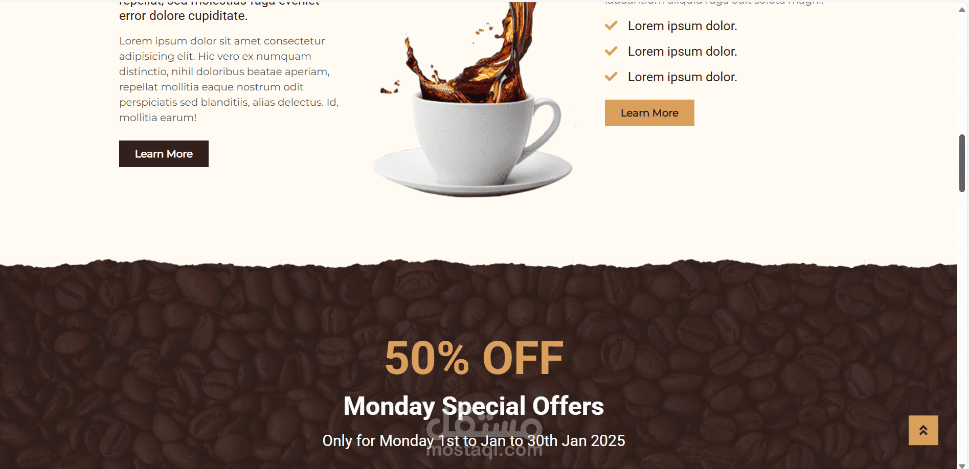 coffeeshop website