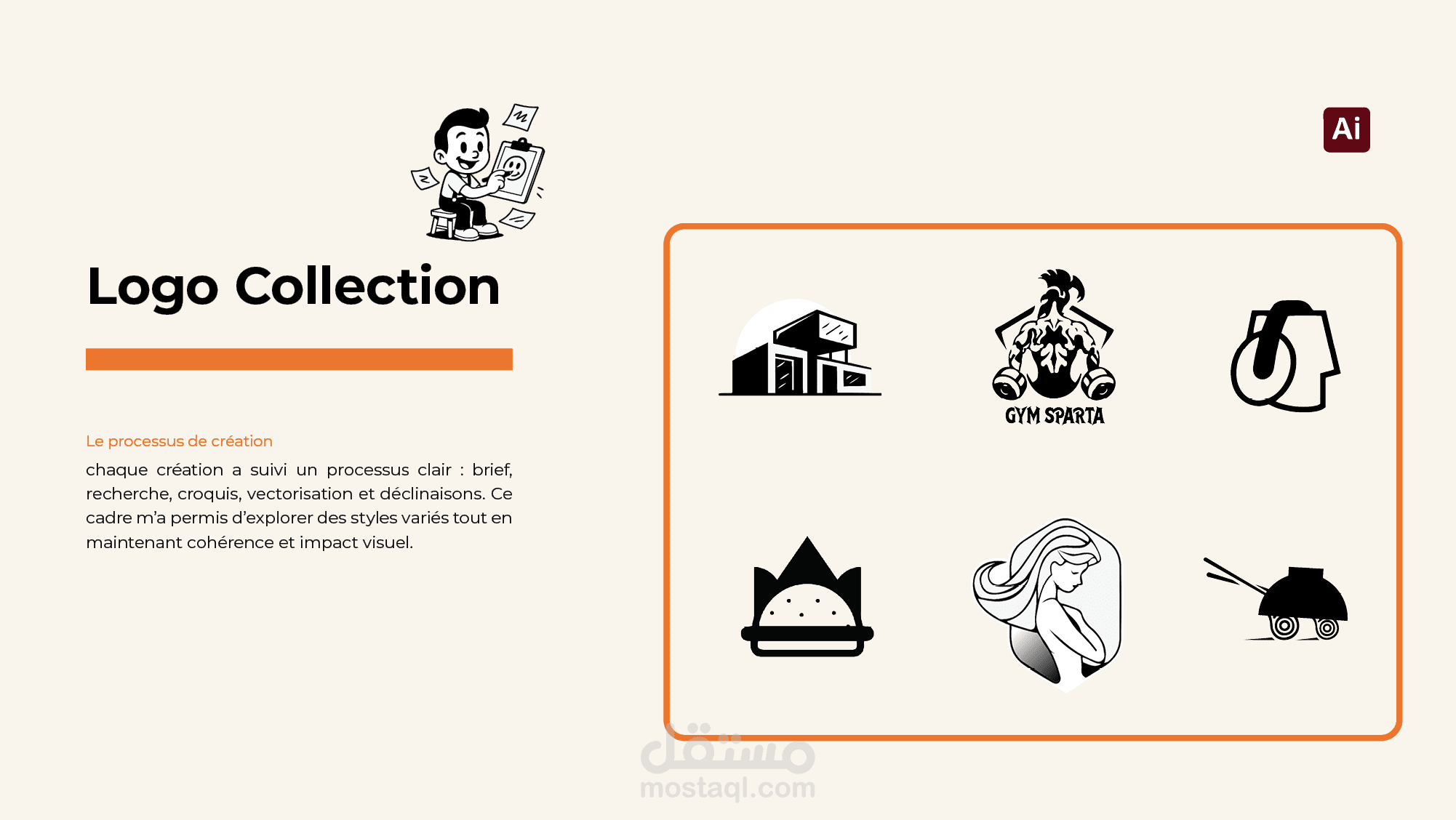 عمل هوية بصرية (Branding)