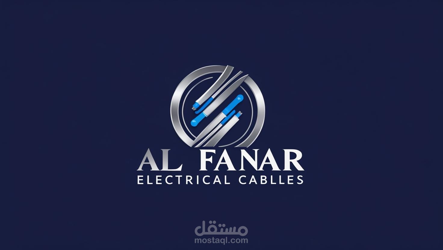 تصميم شعار شركه الفنار للكابلات الكهربائيه