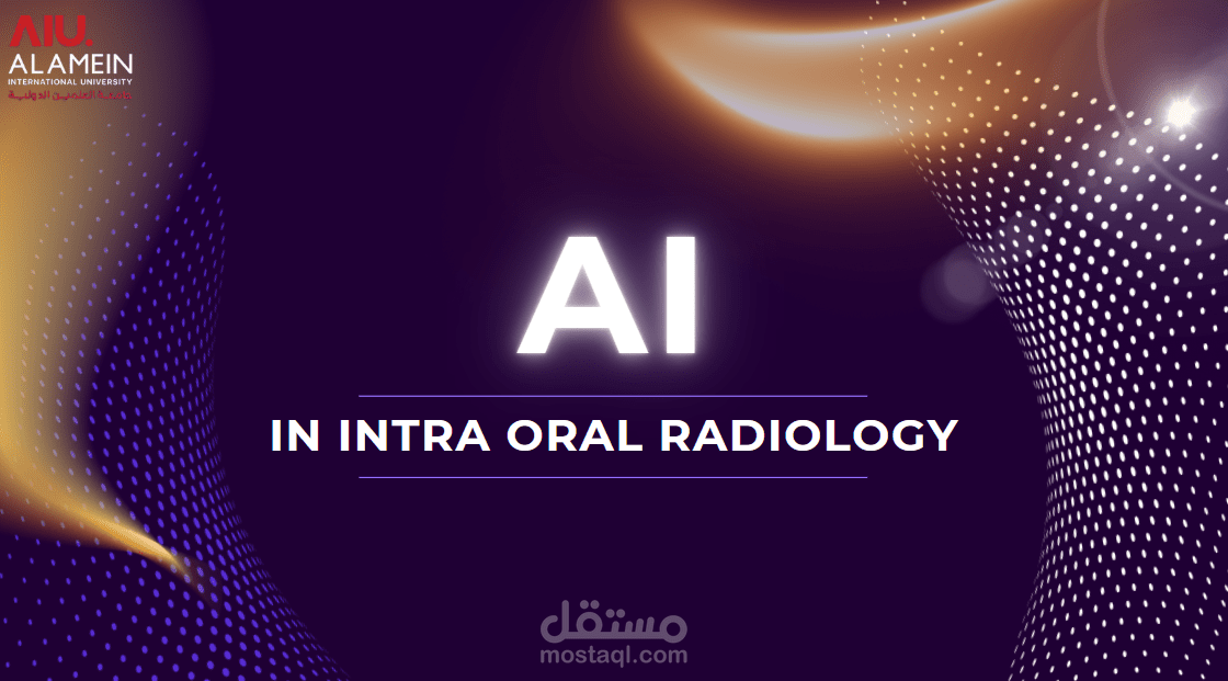 AI in intra oral radiology