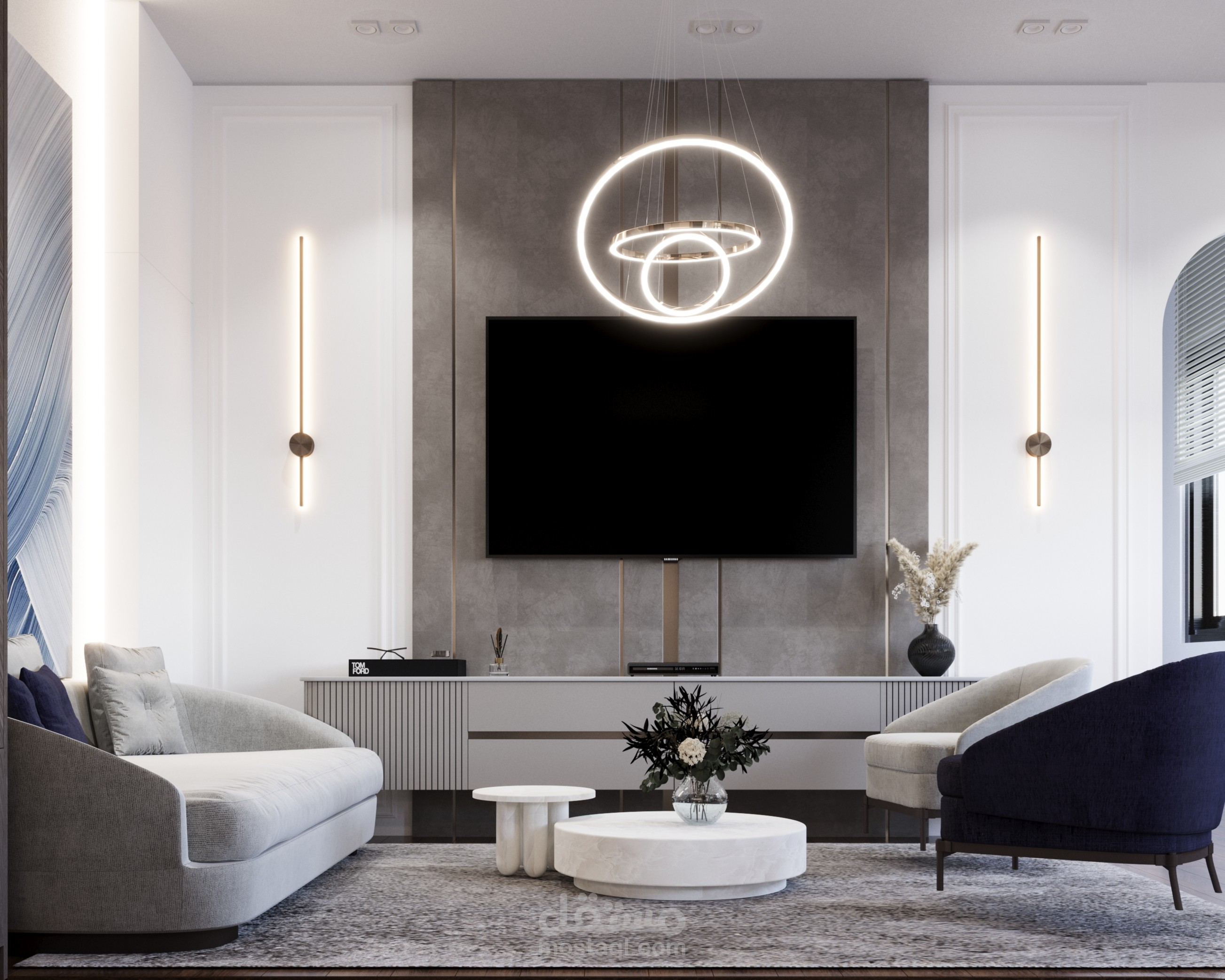 تصميم شقة سكنية