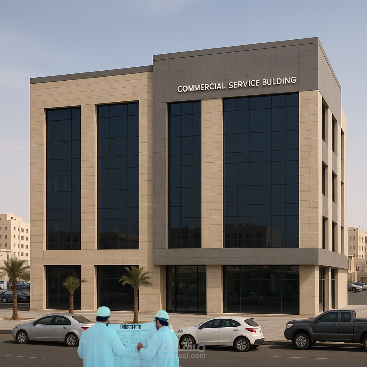 مبنى تجاري خدمي مميز في المدينة المنورة