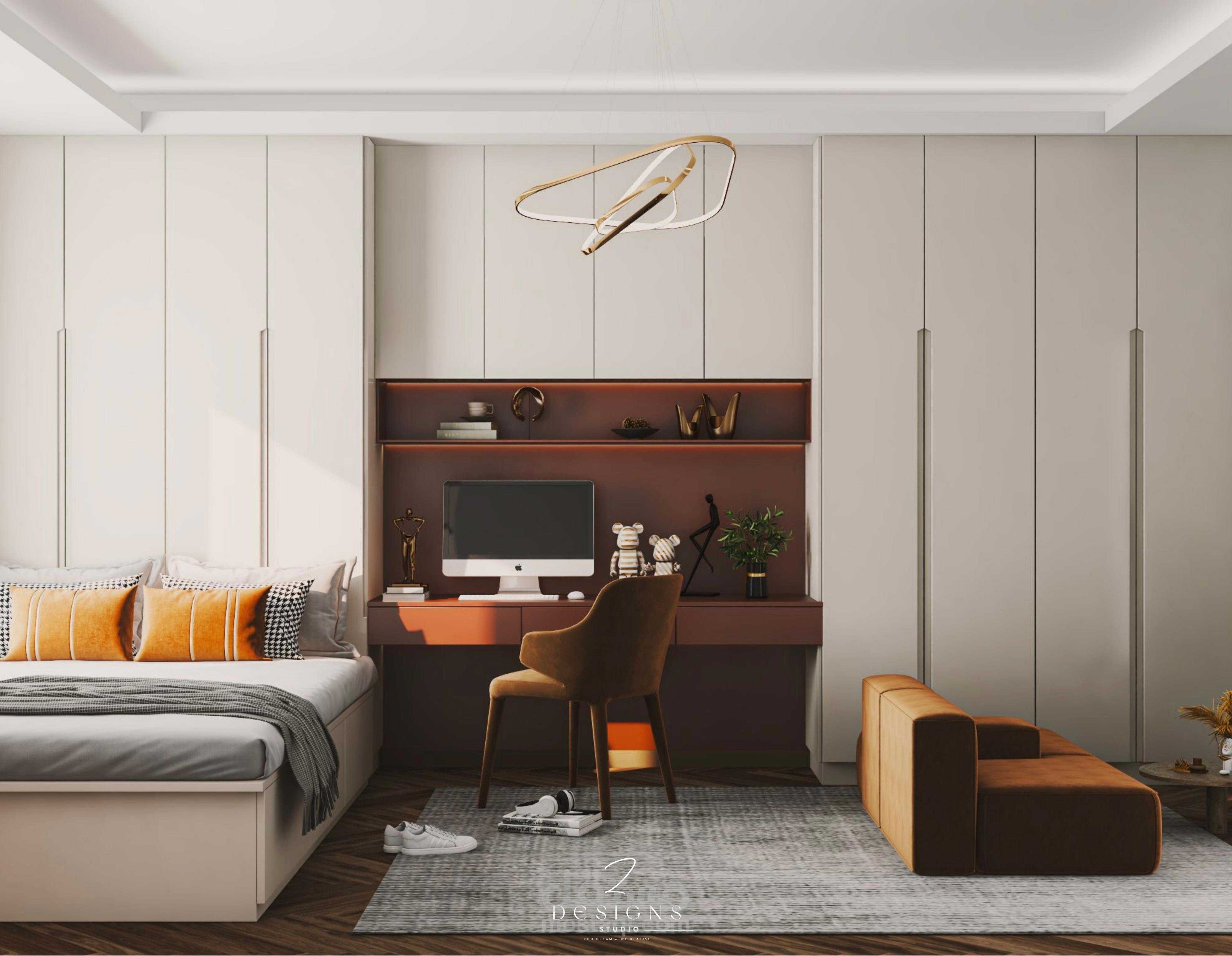 تصميم داخلي لشقة مودرن  بدبي