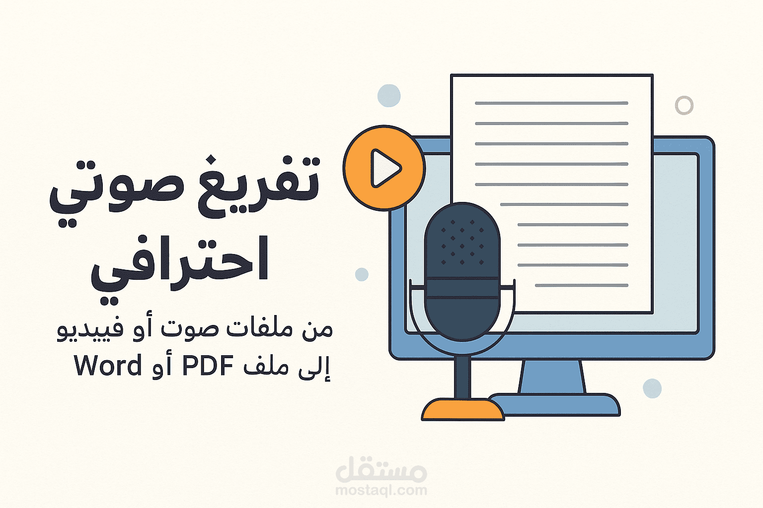 مفرغه صوتيه محترفه