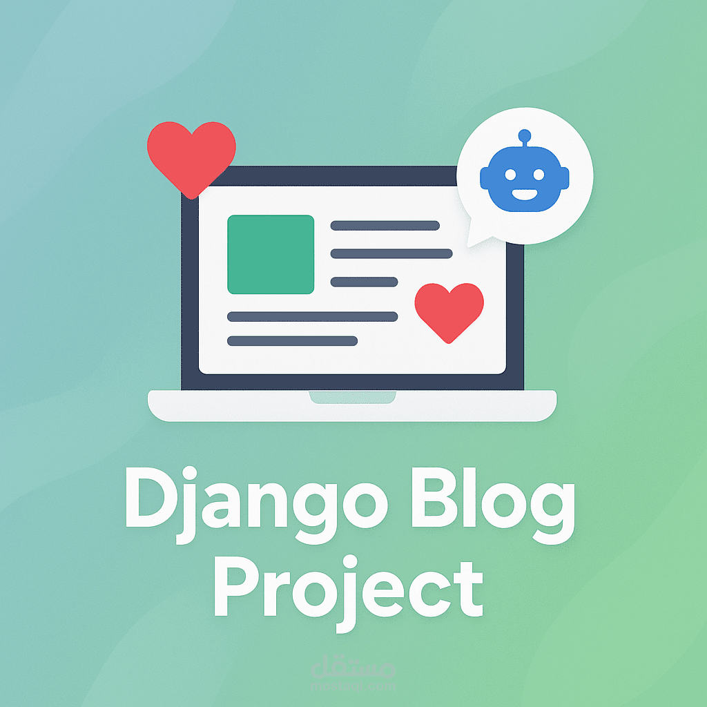Simple Blog – منصة تدوين تفاعلية مع مساعد ذكي
