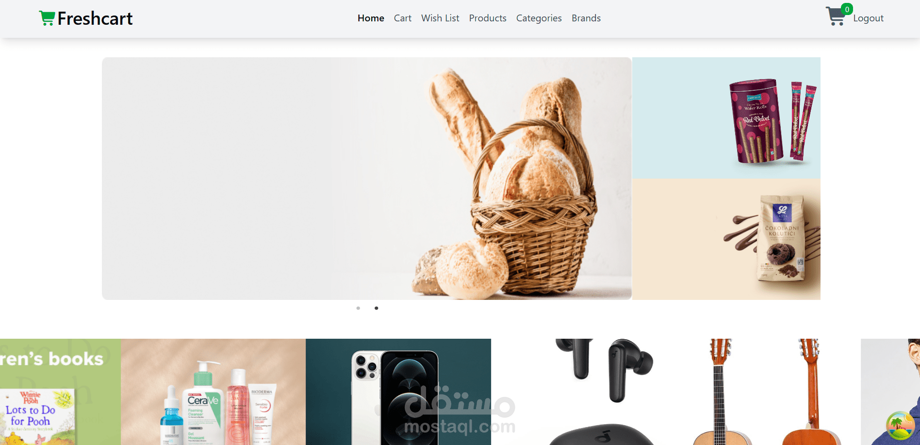 FreshCart E-commerce | FrontEnd