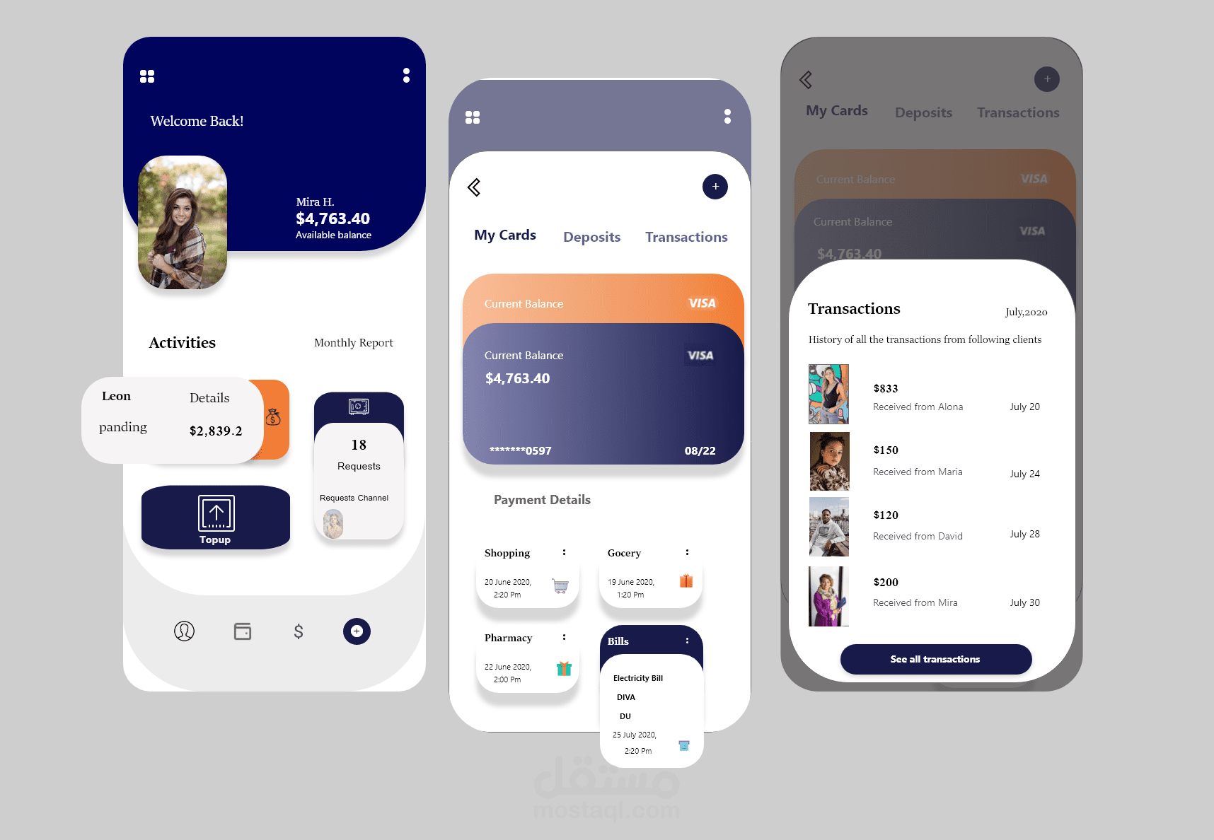 bank app