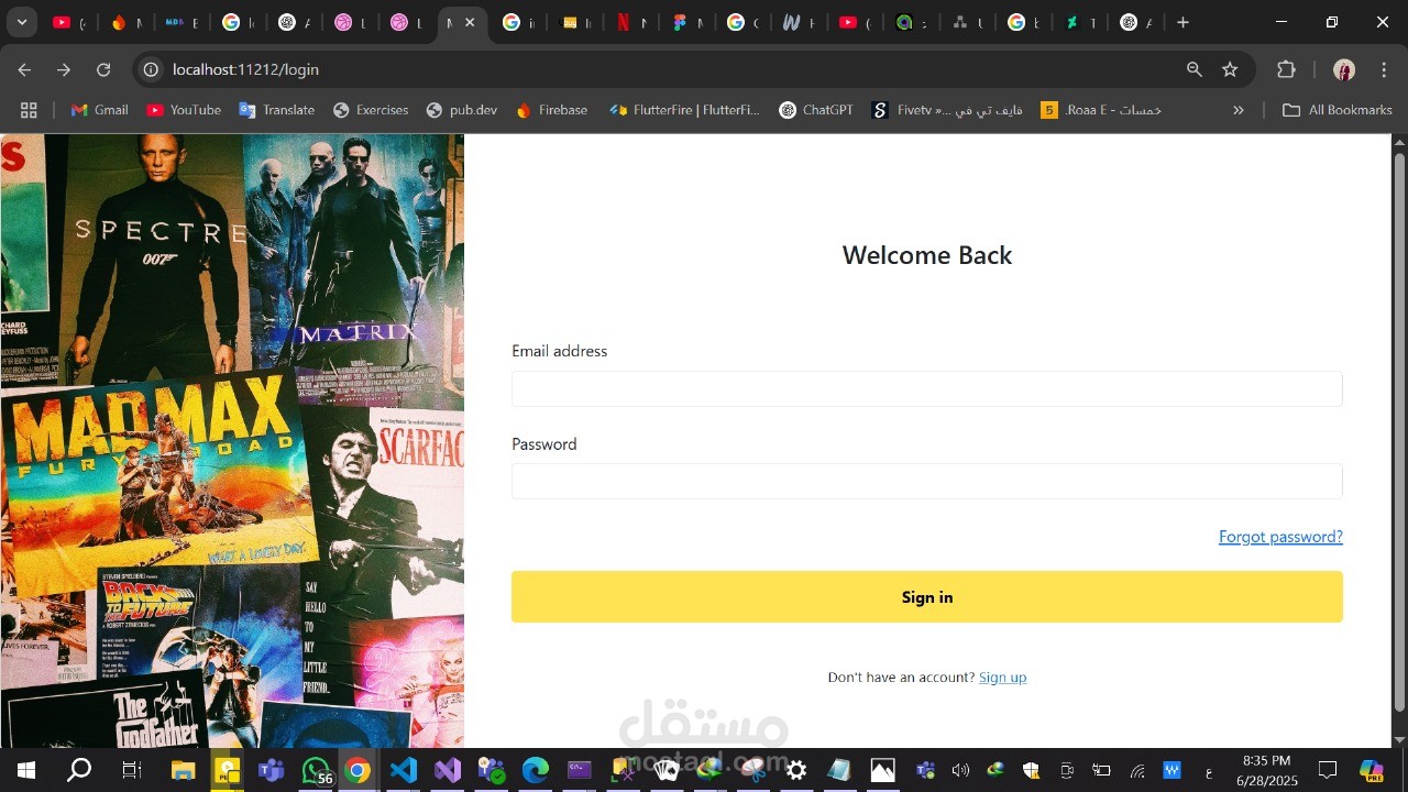 Web Application using Angular