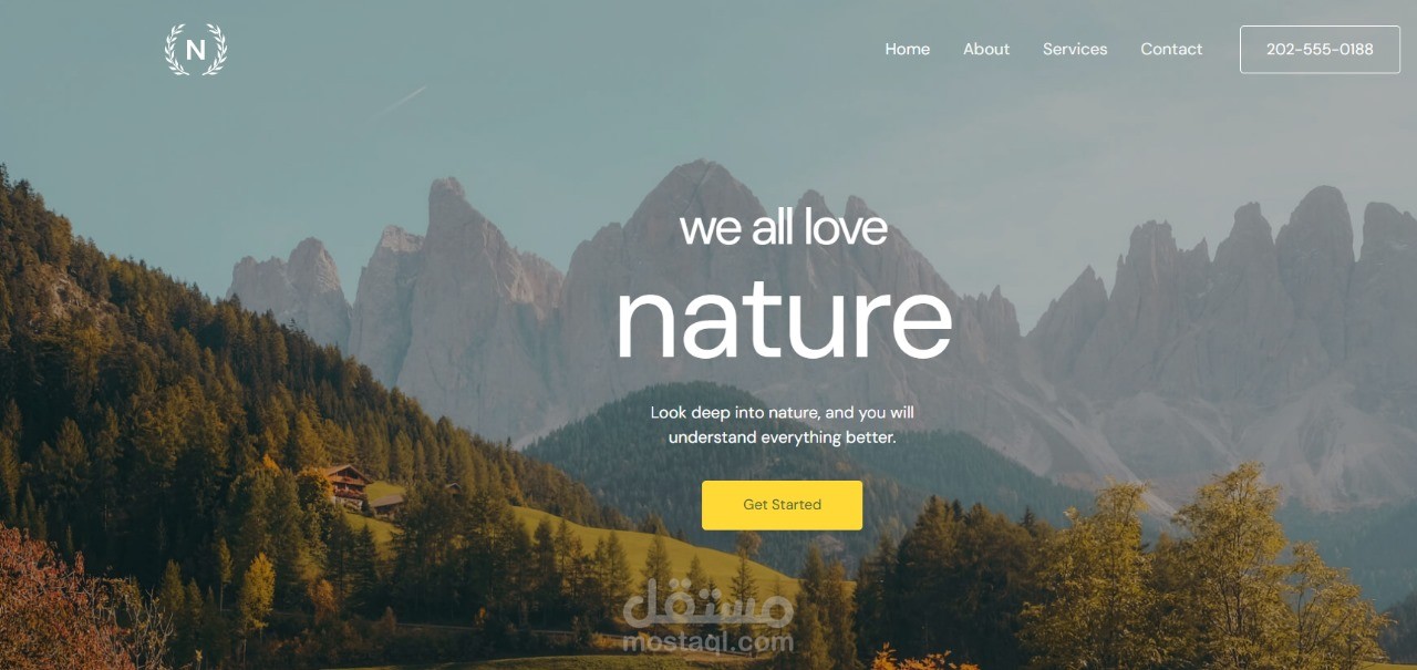 Nature web site