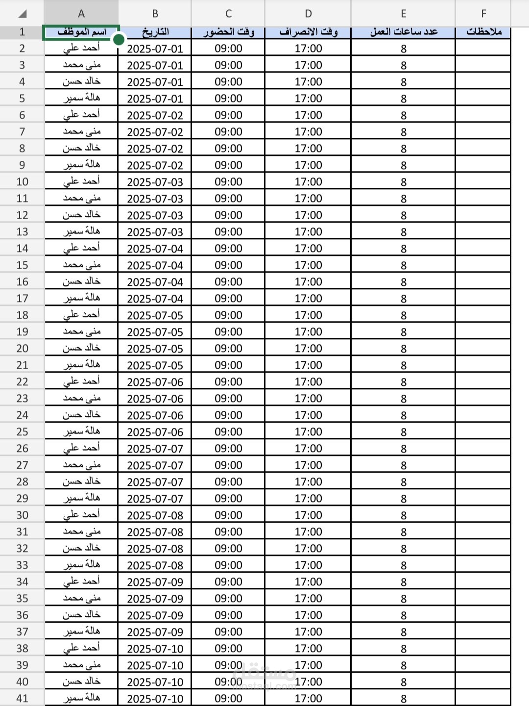 Data entry