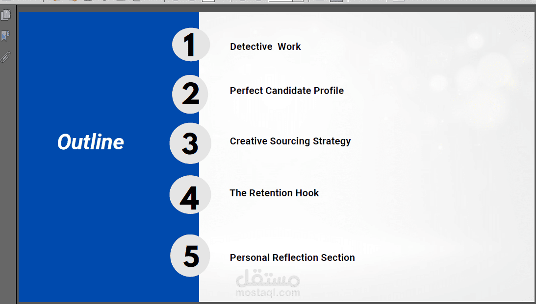HR  Recruitment Presentation