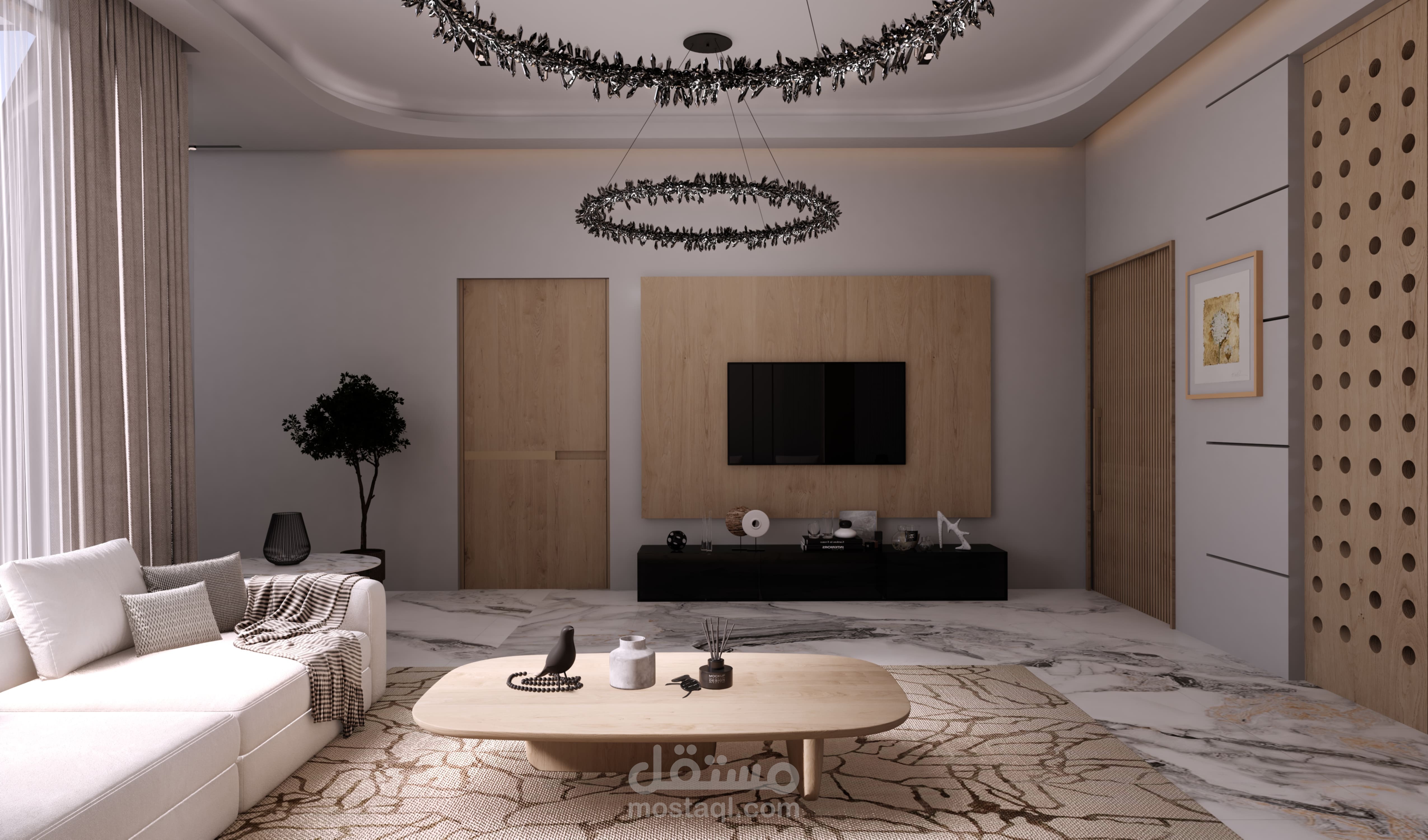 Living room design