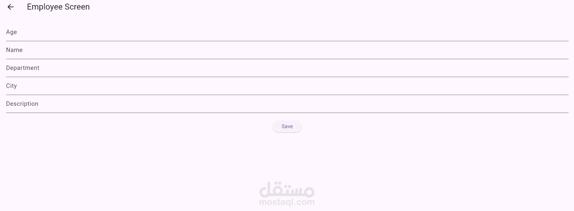 مبرمج Flutter محترف - تطبيق إدارة موظفين متكامل