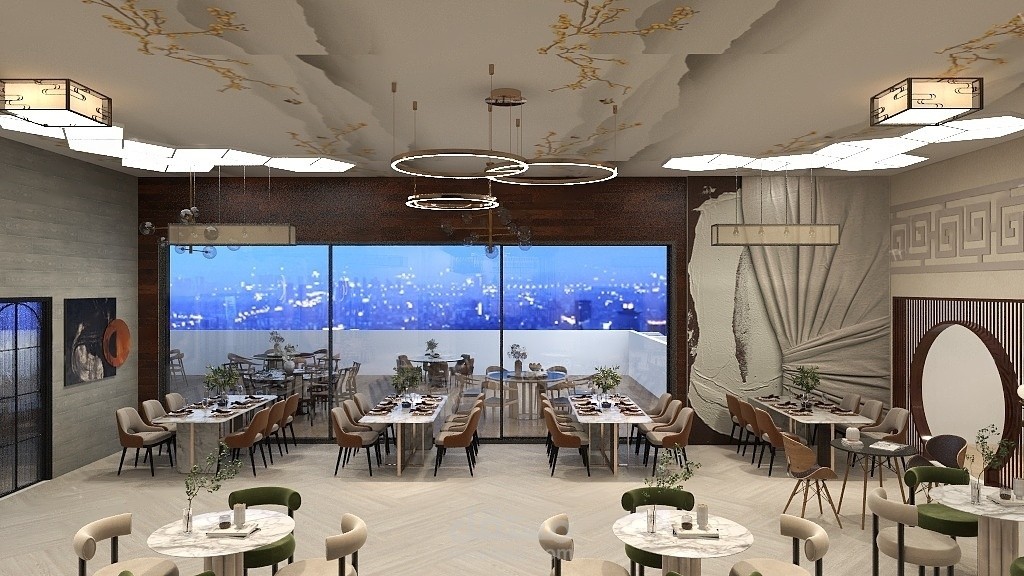 My Interior Design Project – Luxury Restaurant