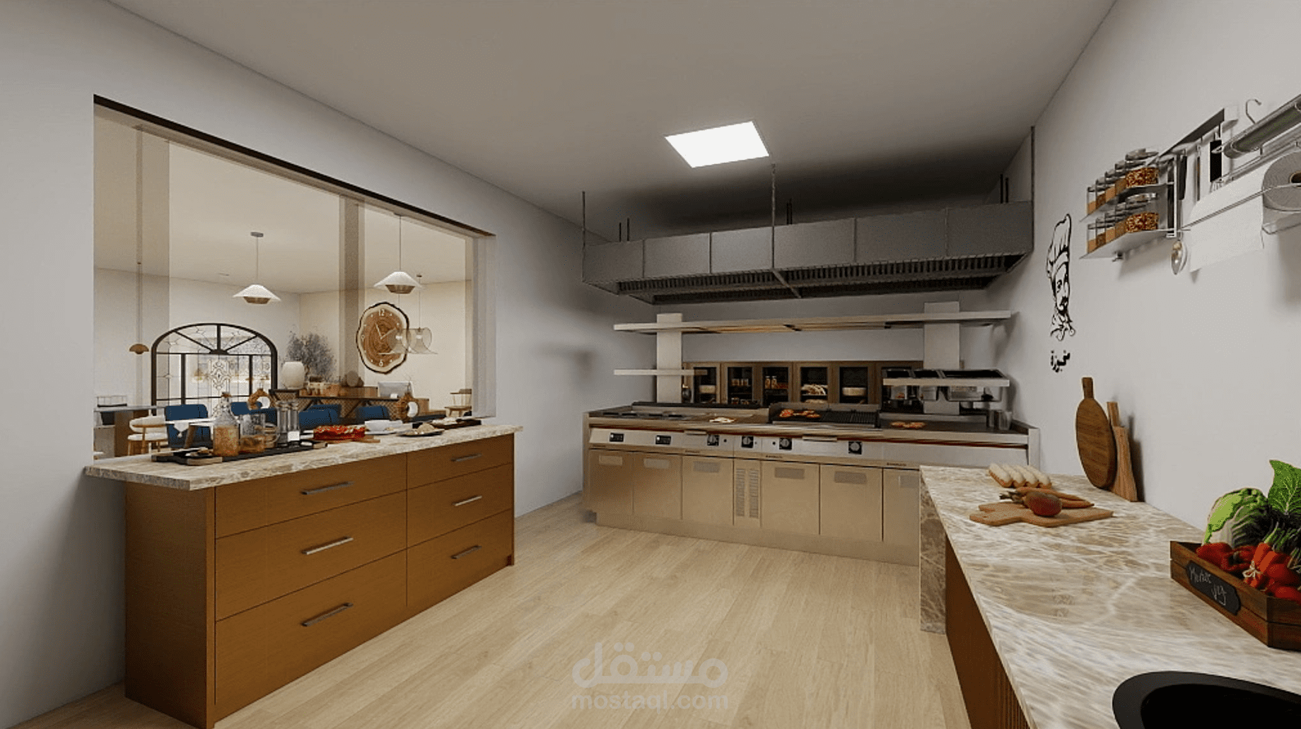 kitchen“Saveurs d’Hier et d’Aujourd’hui”   Algerian  cafeteria