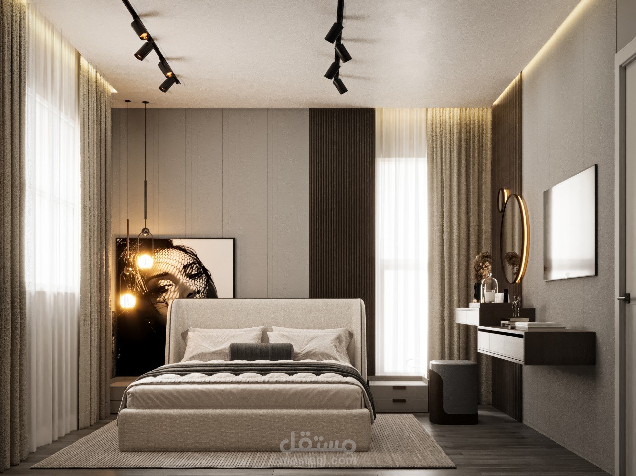 Contemporary Elegance Bedroom