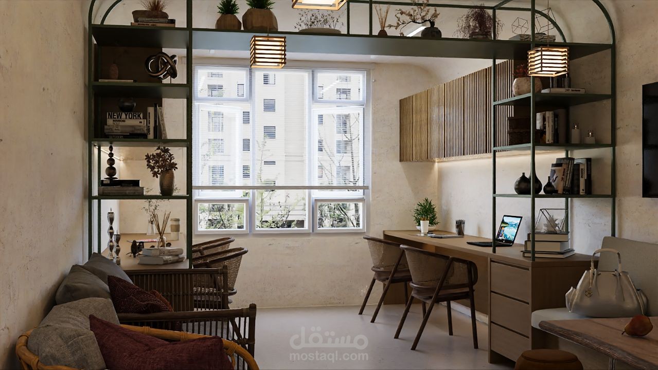 small workspace