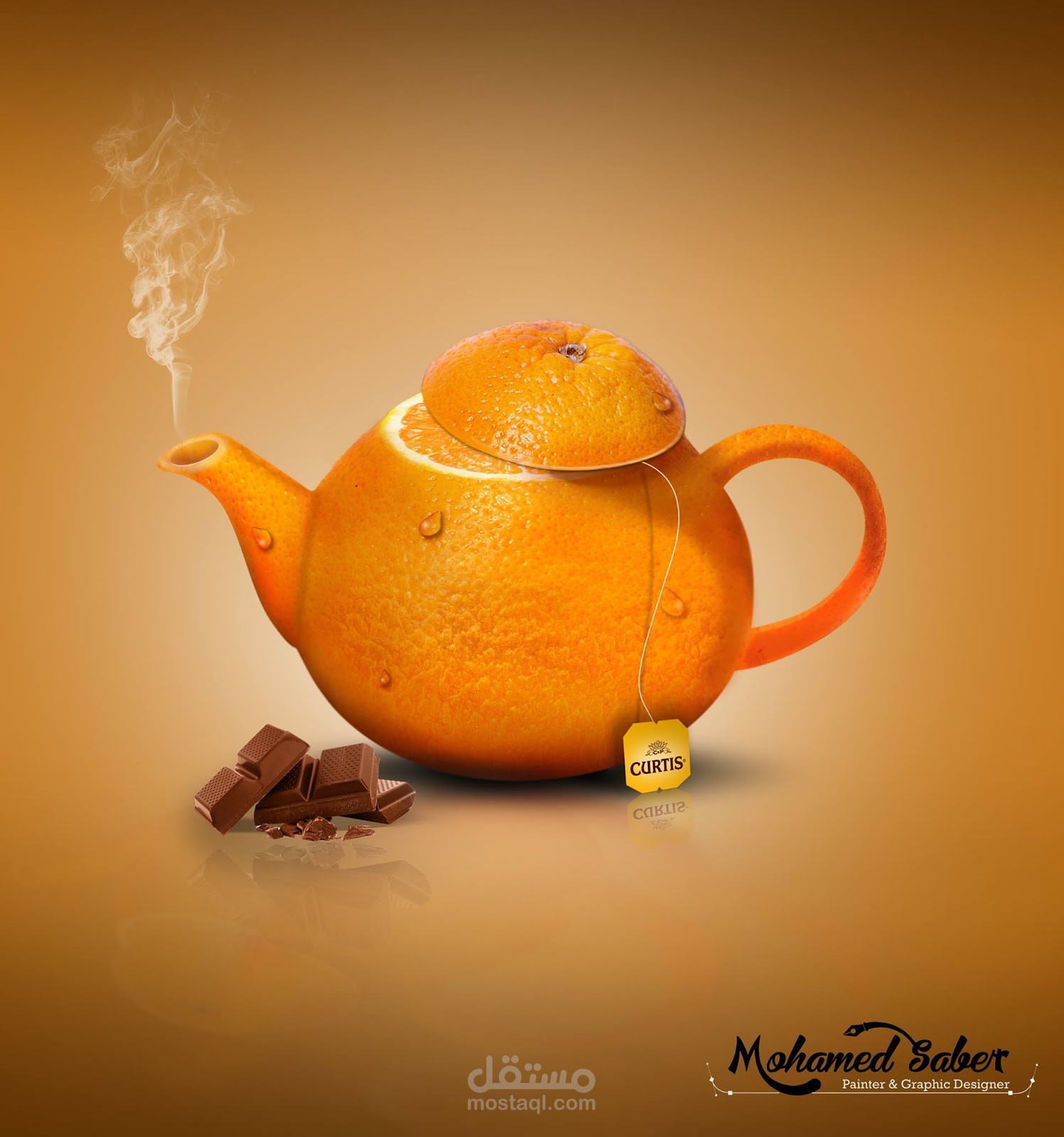 Photomanipulation Orange