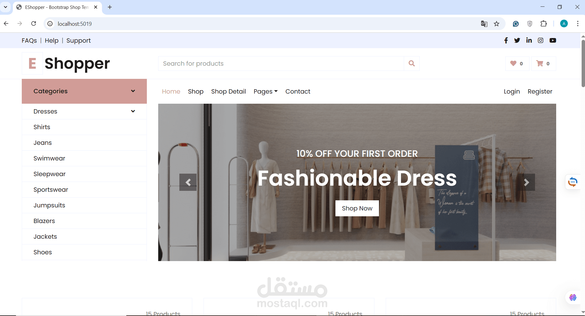 Shopping Website