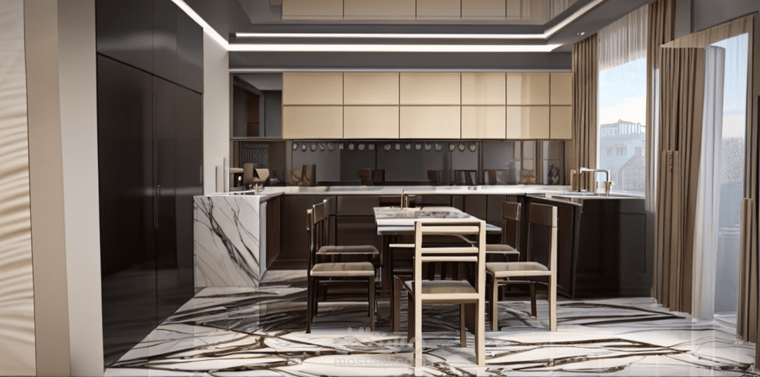 تصميم مطبخ