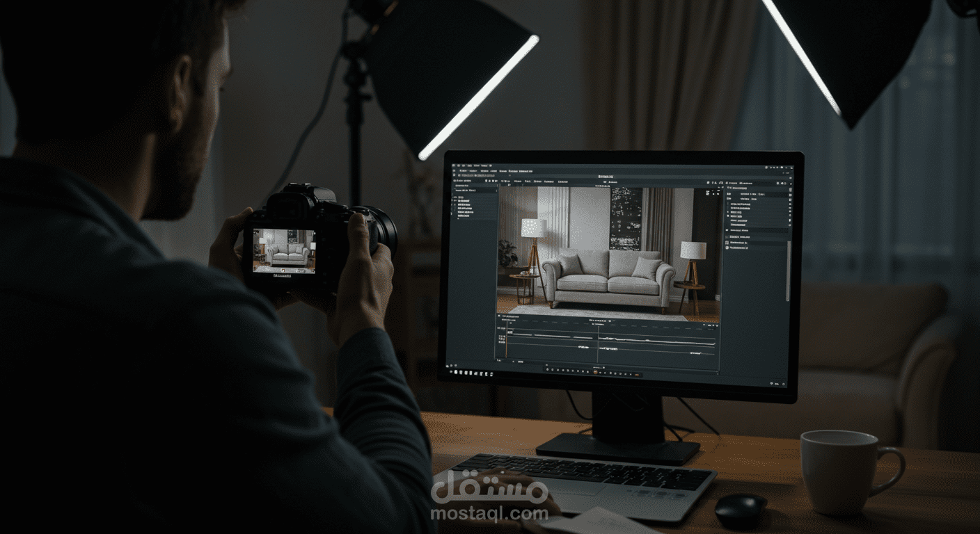فيديو B-Roll احترافي لافتتاح محل تجاري